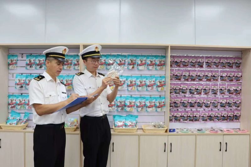 江门海关以服务温度促“它经济”热力升腾