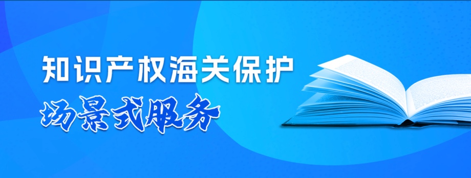 知识产权海关保护场景式服务