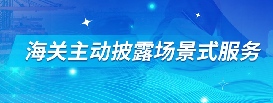 主动披露海关政策场景式服务