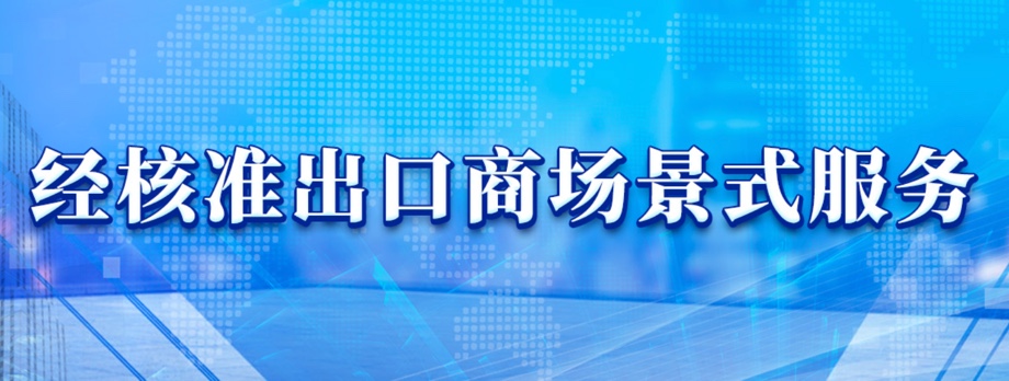 经核准出口商场景式服务